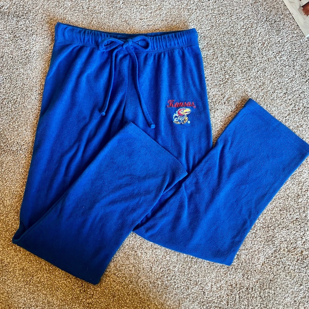 KU pajama pants